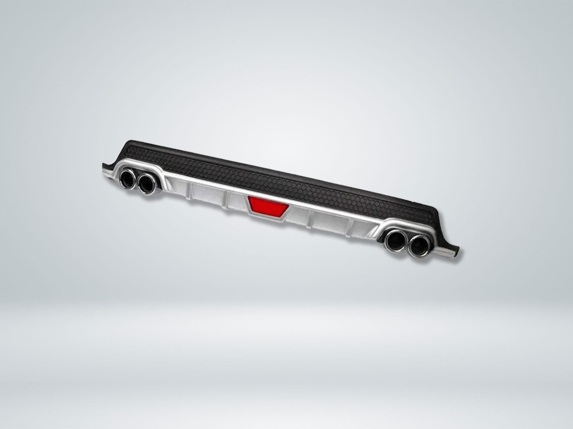 Fiat Rear Bumper Diffuser