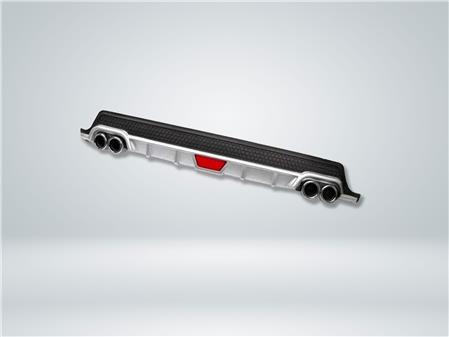 Fiat Rear Bumper Diffuser